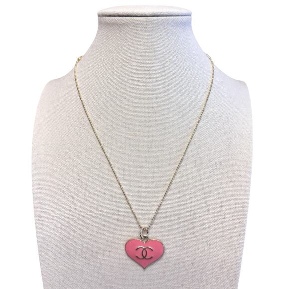 Chanel button vintage charm Necklace Unbranded Gold Plated Sterling Silver Chain - Picture 2 of 9